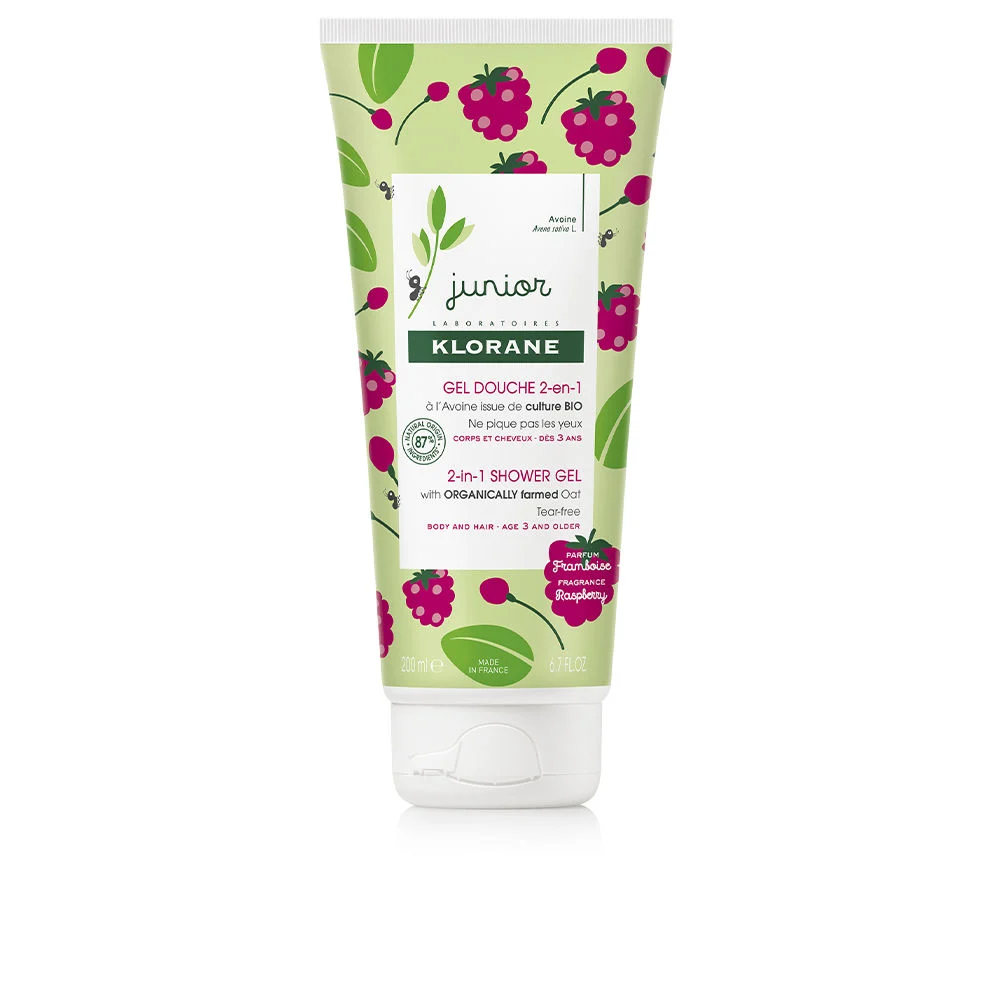 Bagnoschiuma JUNIOR capelli e corpo #lampone