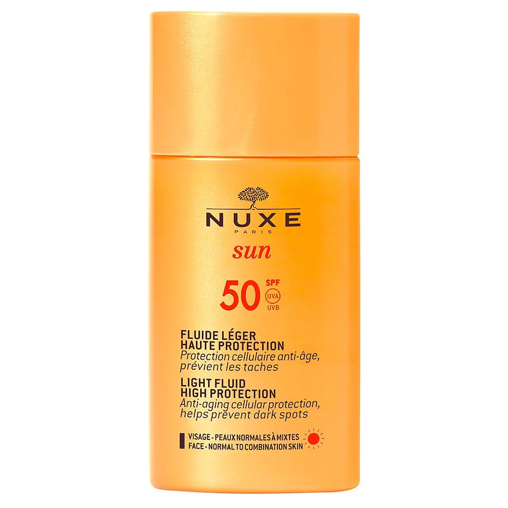 NUXE SUN fluido ligero facial alta protección SPF50