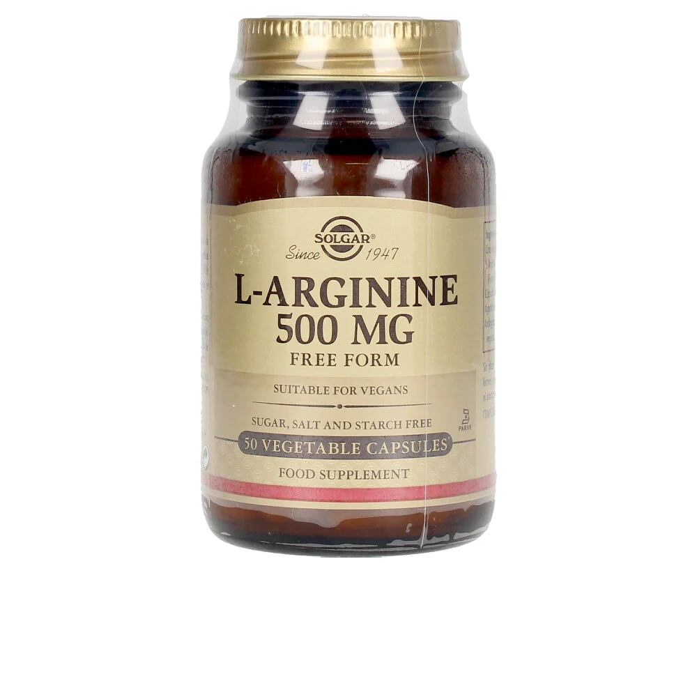 L-ARGININA 500 mg cápsulas vegetales