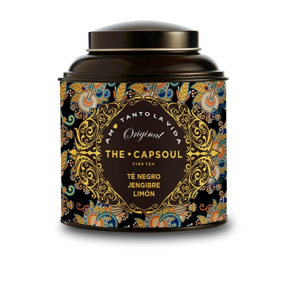 TÉ GRANEL negro, jengibre & limón