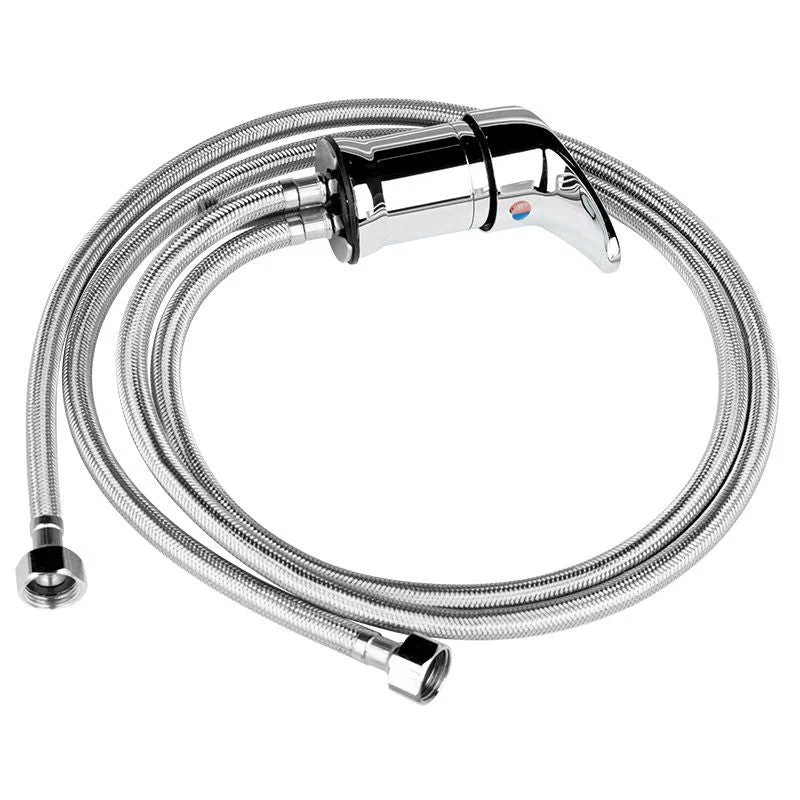 Batteria per lavaggio barbiere cromato