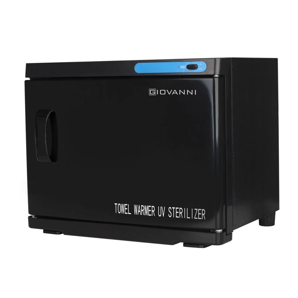 Activeshop Scaldasalviette Con Sterilizzatore Nero Uv-C 23L