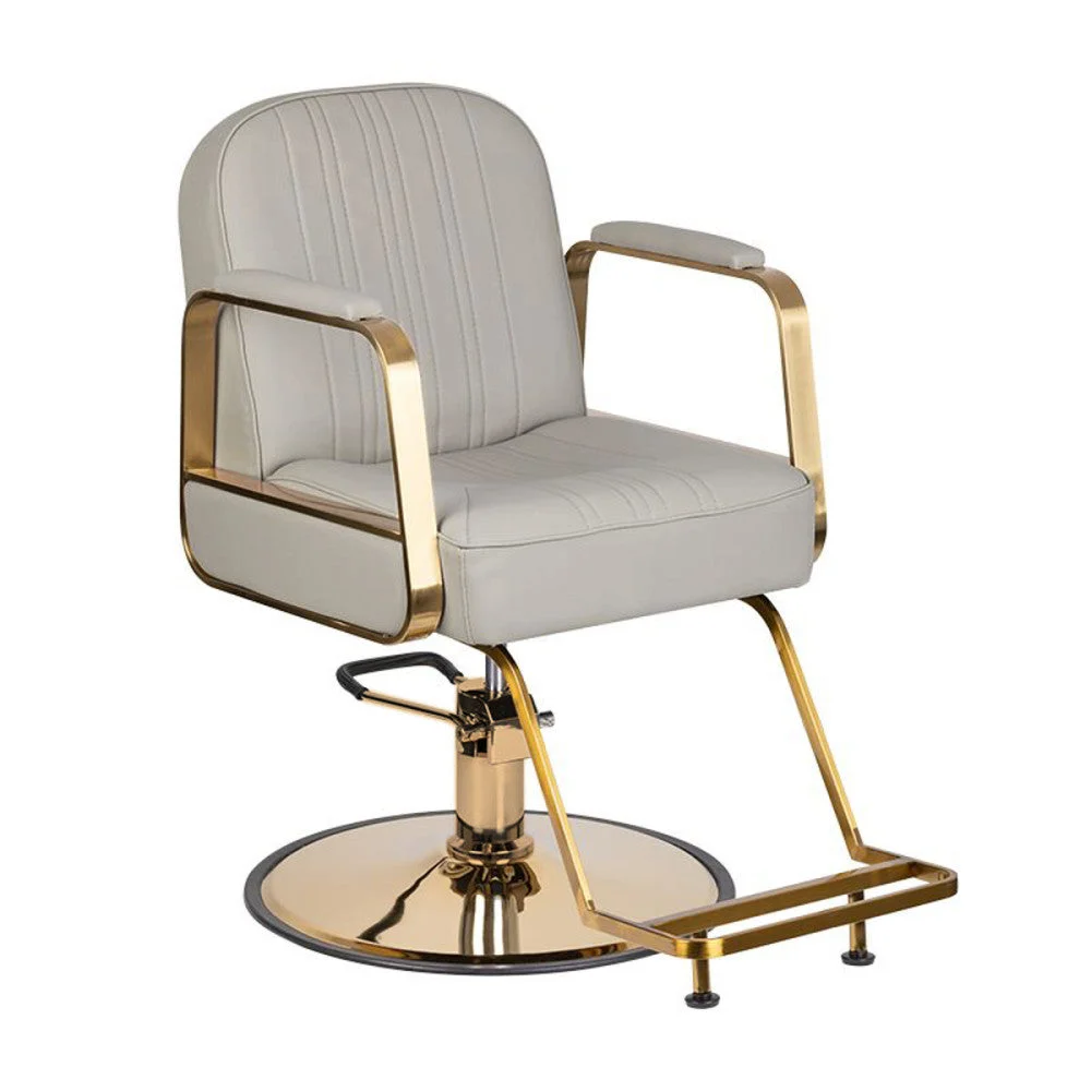 Gabbiano Sedia Da Parrucchiere Acri Oro - Beige