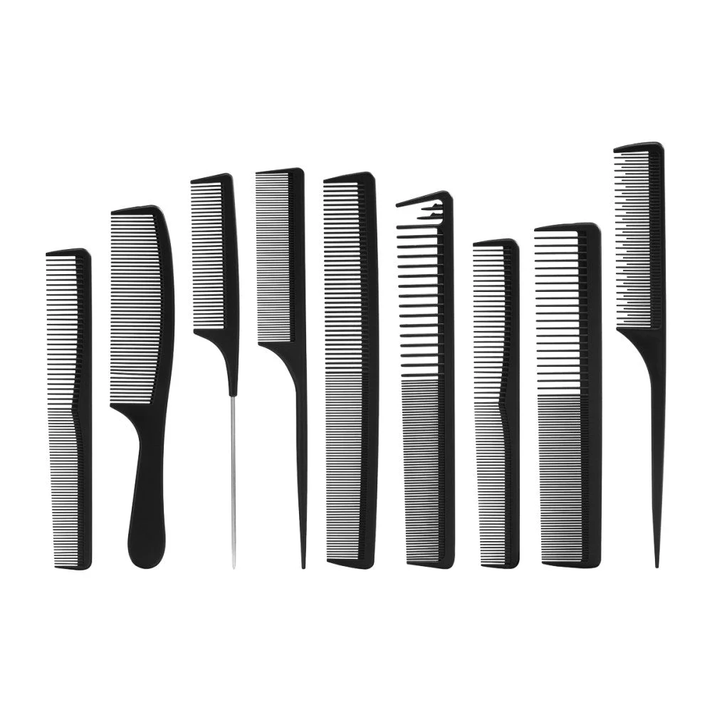 Activeshop Set Di Pettini In Carbonio N-20 9 Pezzi