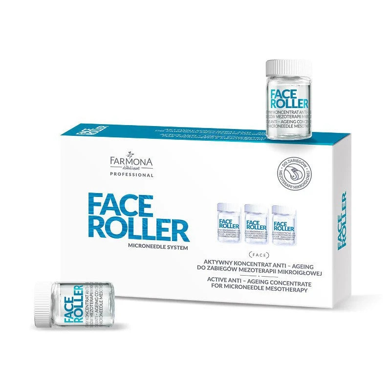 Farmona Viso Rullo Attivo Concentrato Antietà Per Trattamenti Mesoterapia Microneedle 5X5Ml