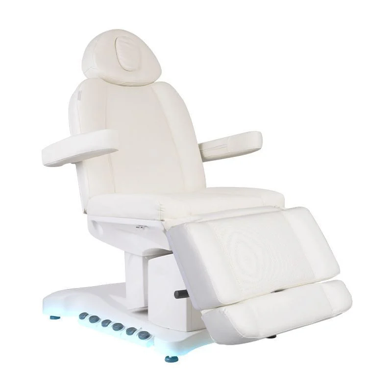 Sedia Elettrica Cosmetica. Azzurro 708B Esclusivo 4 Motori Riscaldato