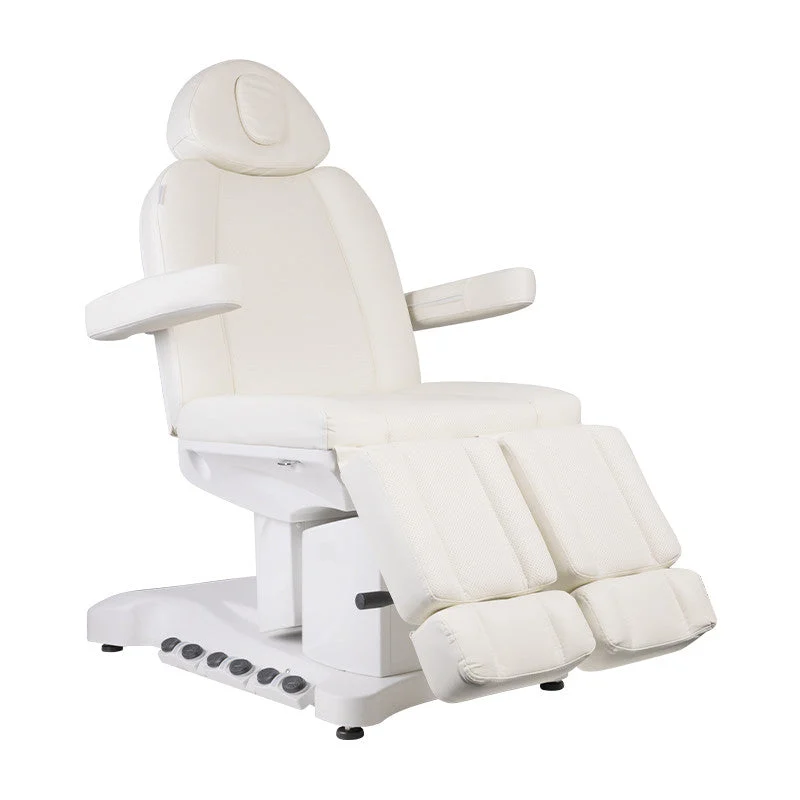 Sedia Elettrica Cosmetica. Azzurro 708Bs Pedi Pro Esclusivo 3 Motori Riscaldato