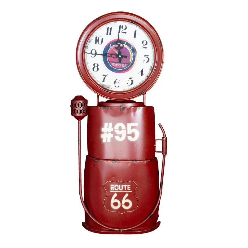 Activeshop Decorazione Orologio Rosso Distributore