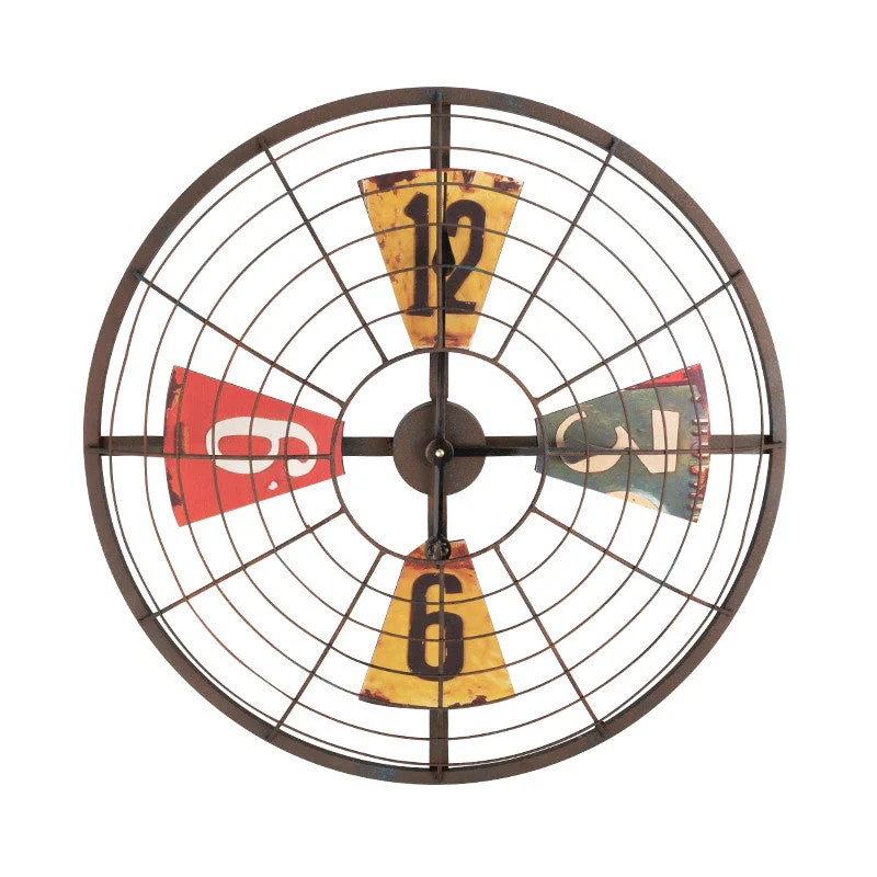 Activeshop Decorazione Ventaglio Orologio