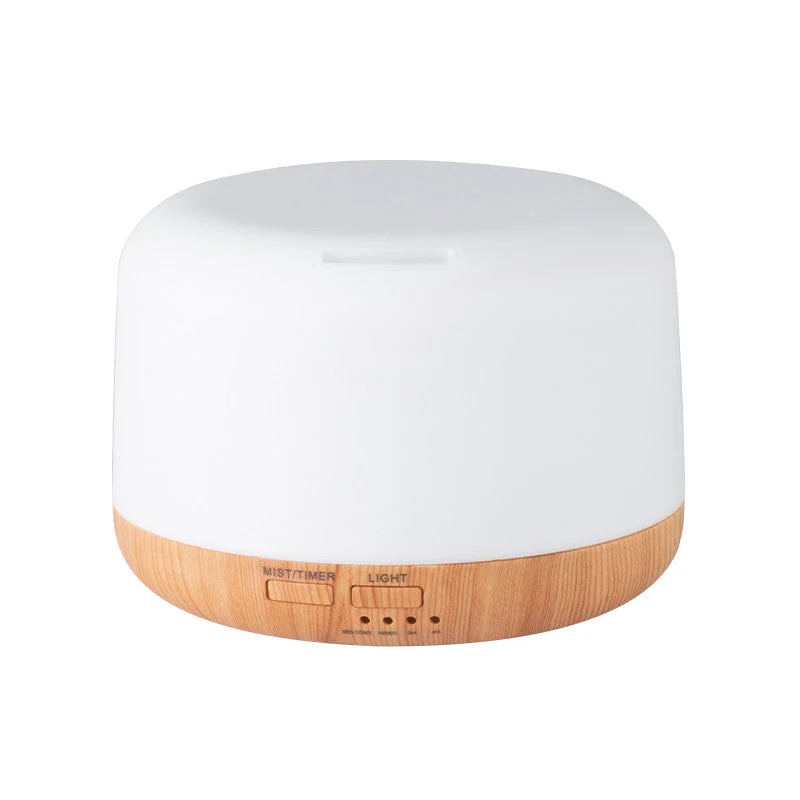 Activeshop Diffusore Di Aromi Spa Umidificatore D'Aria 01 Legno Chiaro 300Ml + Timer