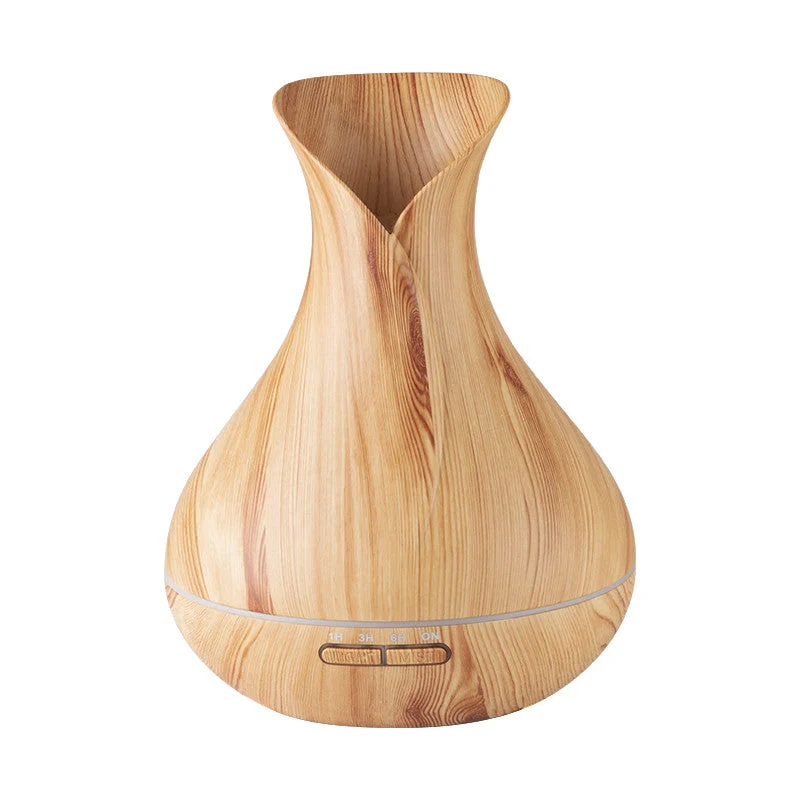 Activeshop Diffusore Di Aromi Spa Umidificatore D'Aria 15 Legno Chiaro 550 Ml + Timer