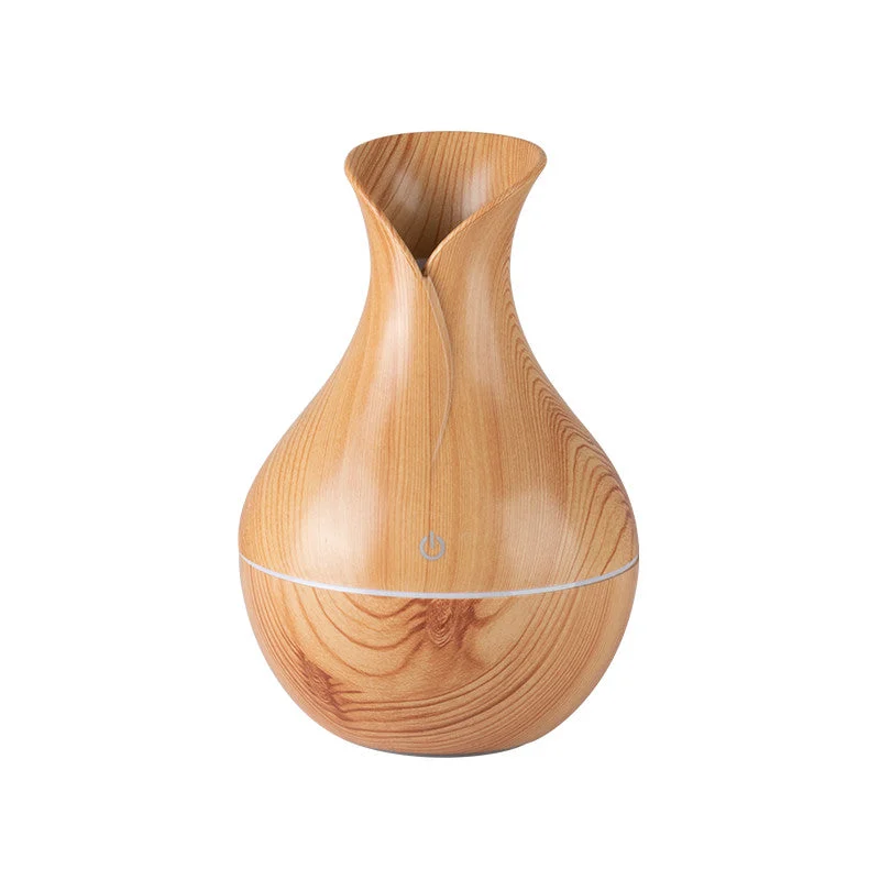 Activeshop Diffusore Di Aromi Umidificatore D'Aria Spa 17 Legno Chiaro 130Ml