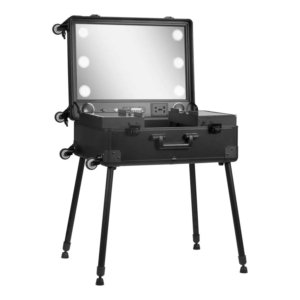 Activeshop Supporto Portatile Box Con Altoparlanti Neri