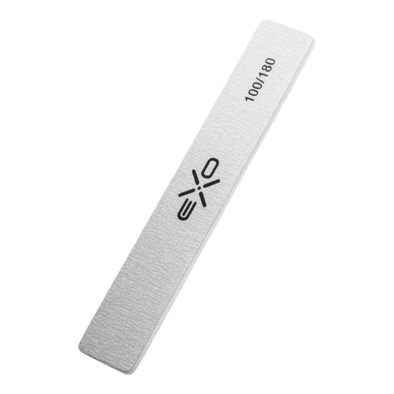 Lima Per Unghie Dritta Larga Exo 100/180 10 Pezzi