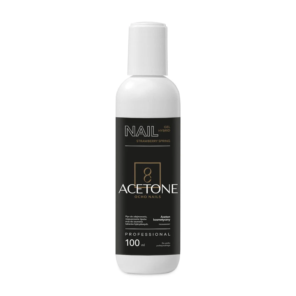 Ocho Unghie Acetone Fragola 100 Ml