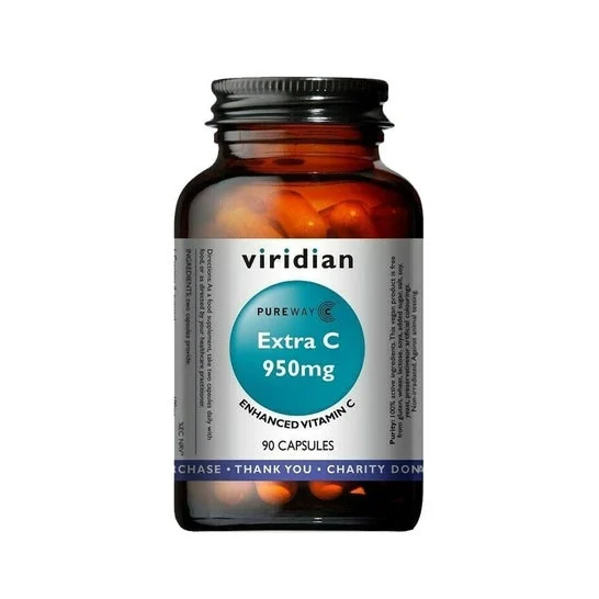 Viridian Extra Vitamina C 950mg 90caps