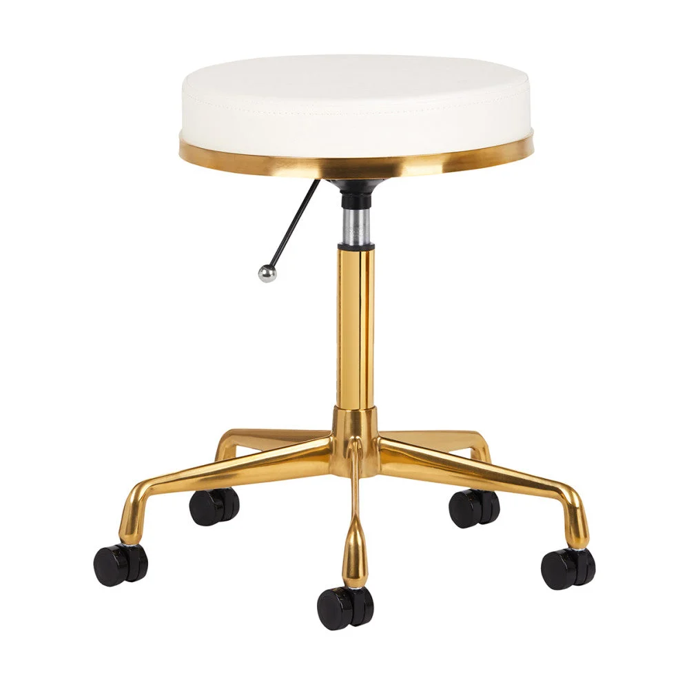 Activeshop Sgabello Cosmetico H4 Oro Bianco