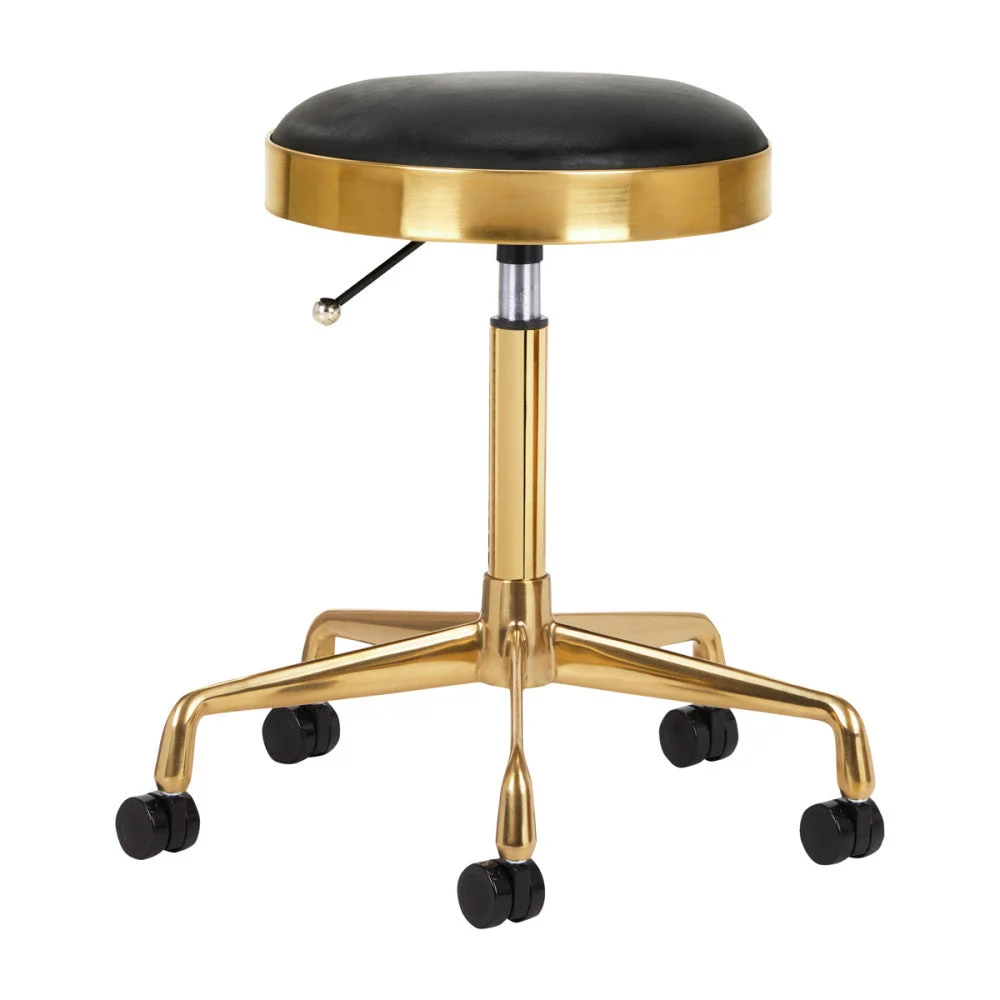 Activeshop Sgabello Cosmetico H7 Oro Nero