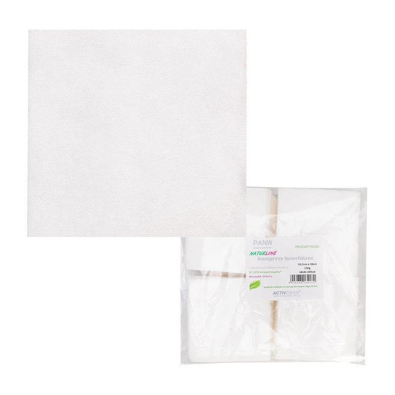 Activeshop Compresse In Cotone Naturline 150G 16,5Cm X18Cm
