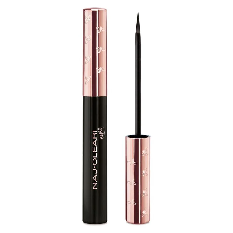 Naj·Oleari Eyeliner Impeccabile Resistente All'Acqua 01 - Nero Vinile