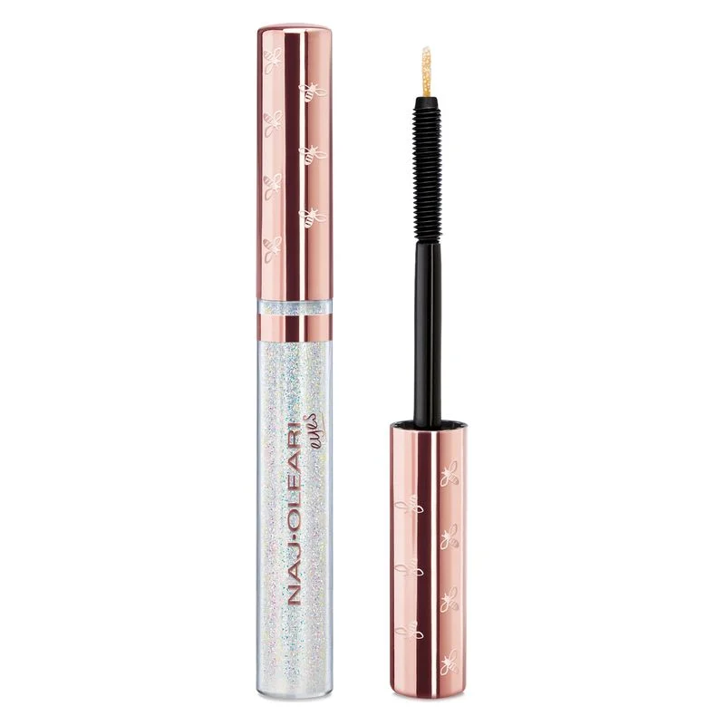 Naj·Oleari Sparkling Queen Eyeliner E Mascara Glitter 2 In 1 01 - Argento Siderale