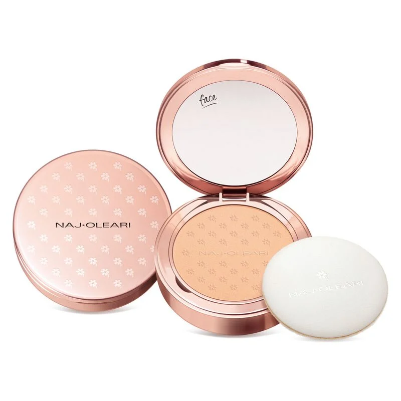 Naj·Oleari Skin Caress Cipria Compatta Uniformante 03 - Sienna
