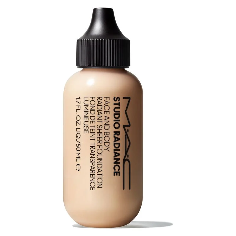 Mac Studio Radiance Fondotinta Viso E Corpo Radiant Sheer W8 (50 Ml)