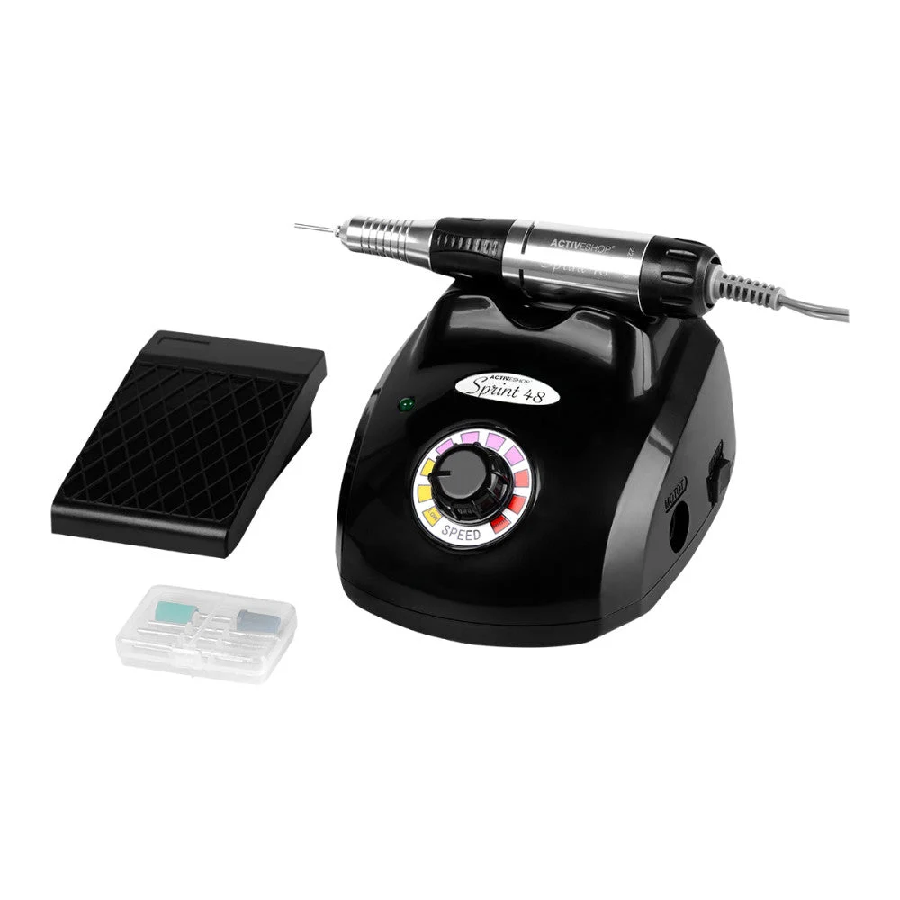 Activeshop Fresa Per Unghie Sprint 48 Basic Nero