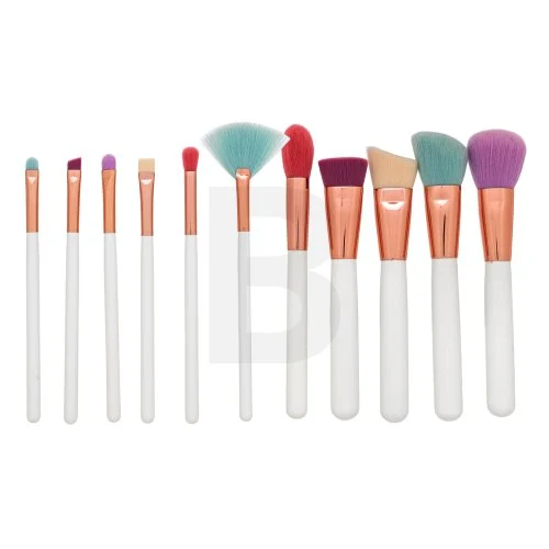 Set di pennelli per trucco MIMO multicolore 11 pezzi
