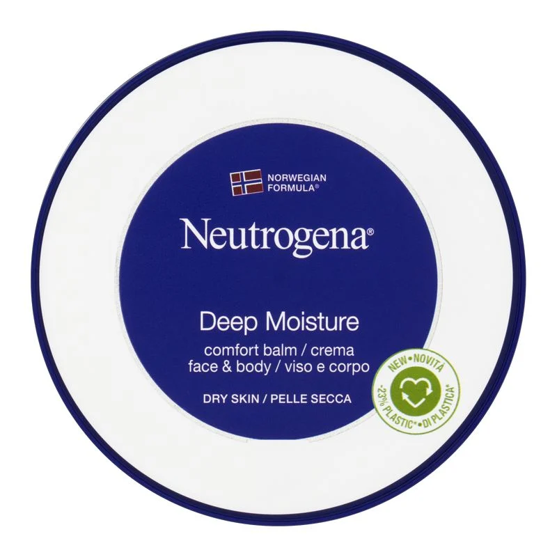 Neutrogena Deep Moisture Crema Viso E Corpo Pelle Secca 200 Ml
