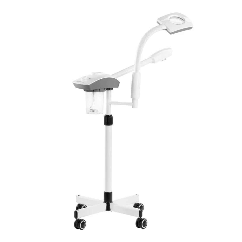 Giovanni Vaporizzatore Con Lampada Lente D'Ingrandimento D-21 Bianca