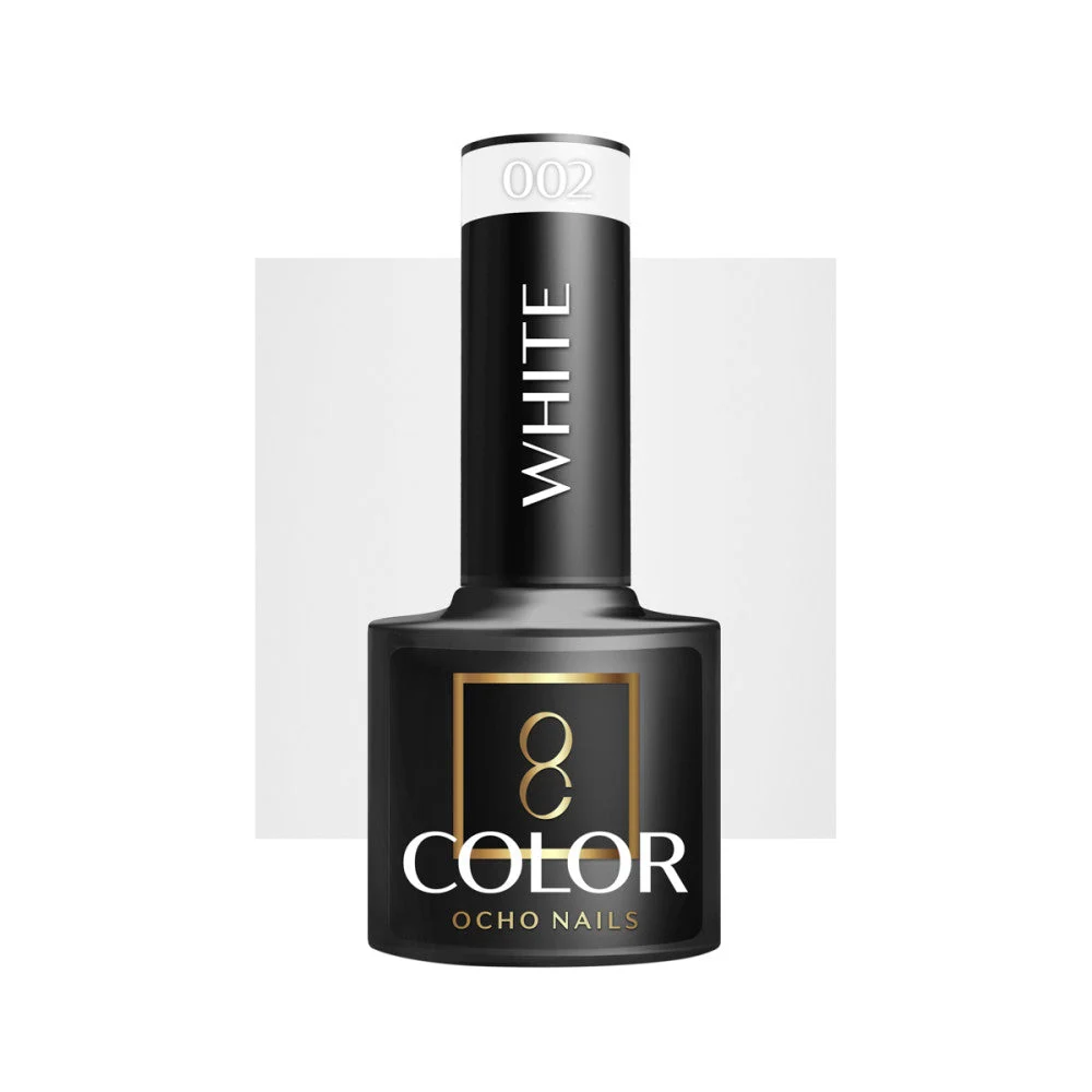 Smalto Ocho Nails Hybrid Bianco 001 -5 G