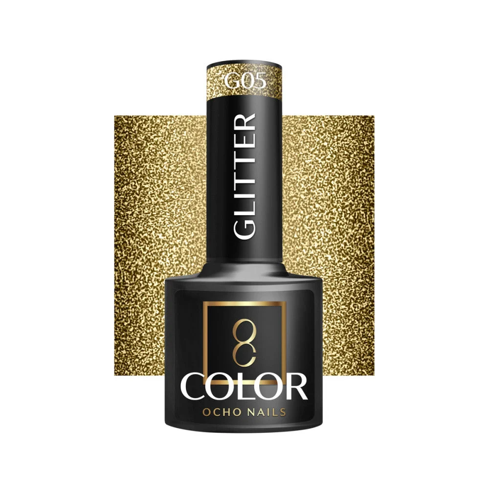 Smalto Ocho Nails Hybrid Glitter G05 -5 G