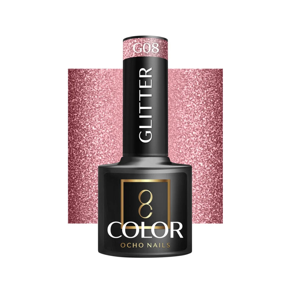 Smalto Ocho Nails Hybrid Glitter G08 -5 G