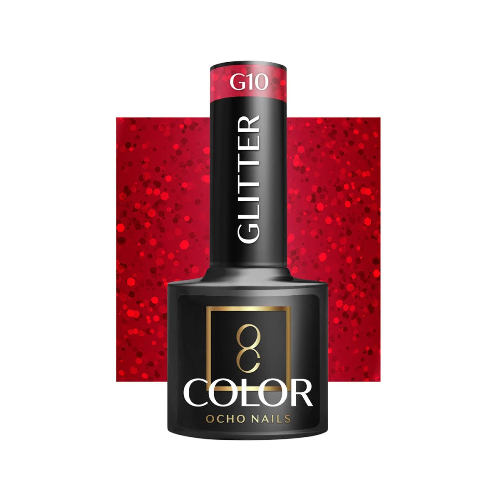 Smalto Ocho Nails Hybrid Glitter G10 -5 G