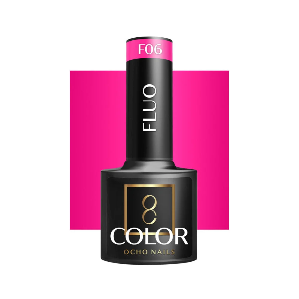 Smalto Ocho Nails Hybrid Fluo F06 -5 G