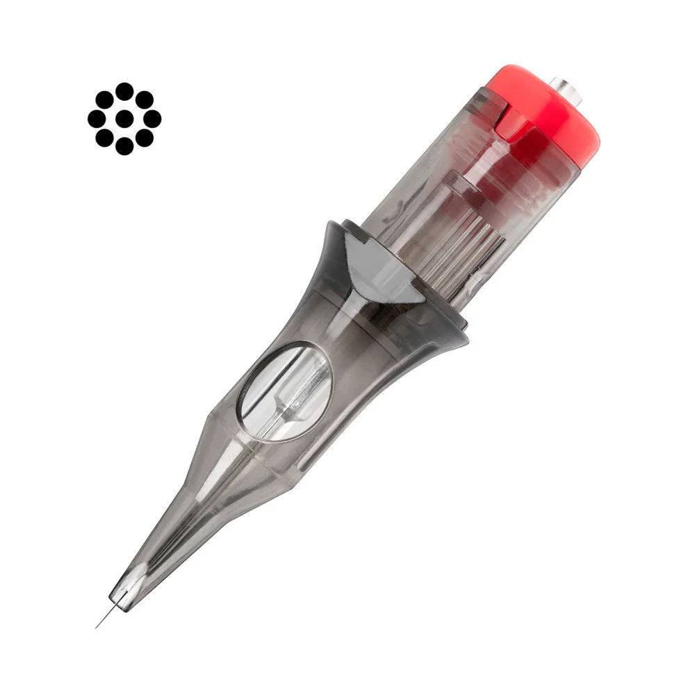 Cartuccia Tatuaggio El Cartel V2 0,30 9Rl Cono Medio 10 Pezzi