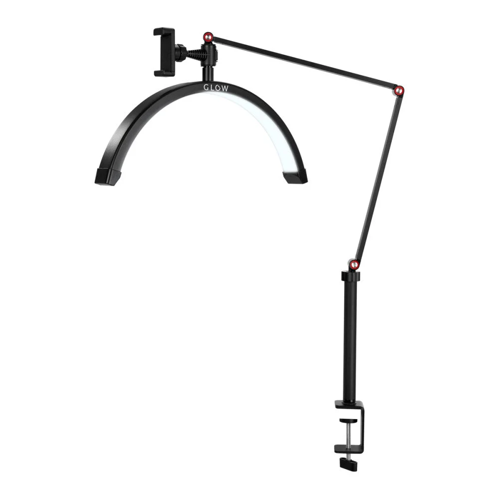 Lampada Trattamento Glow Mx3 Per Piano Tavolo Nero