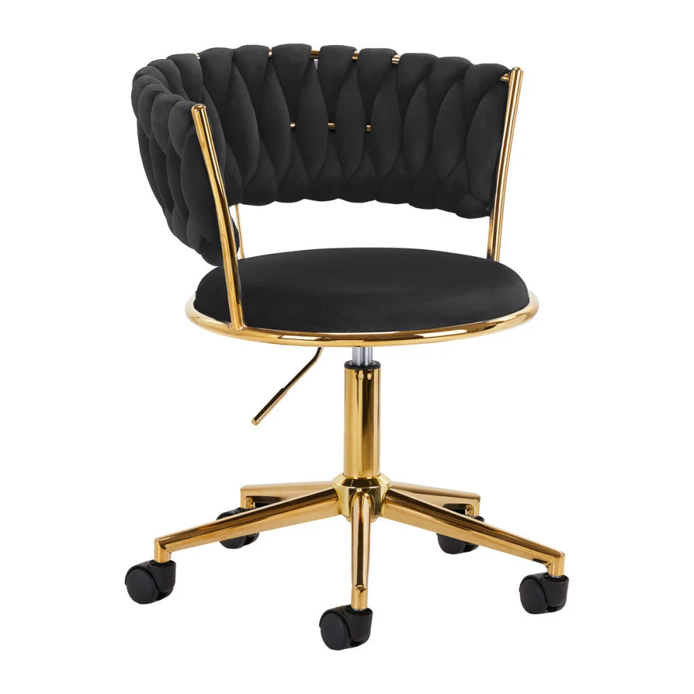 Sedia Girevole 4Rico Qs-Gw01G Nera