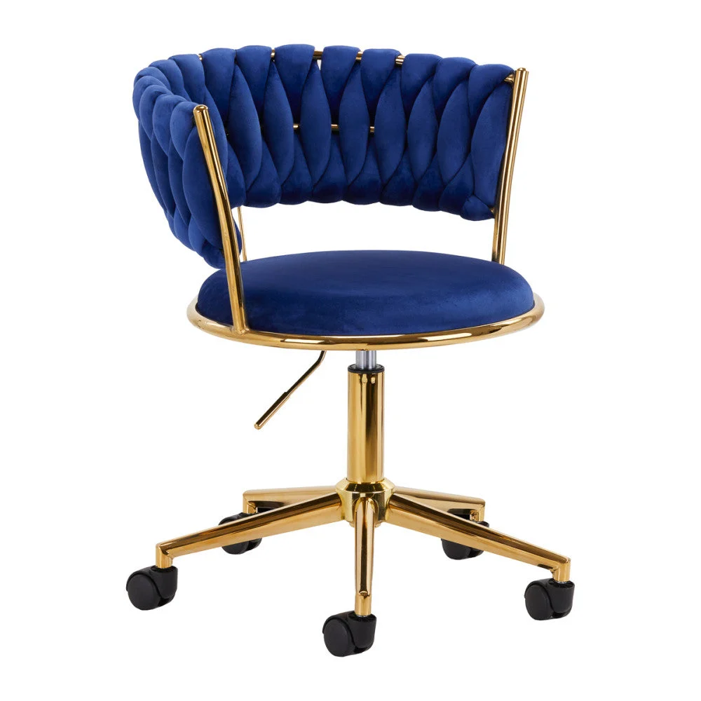 Sedia Girevole 4Rico Qs-Gw01G Blu Navy