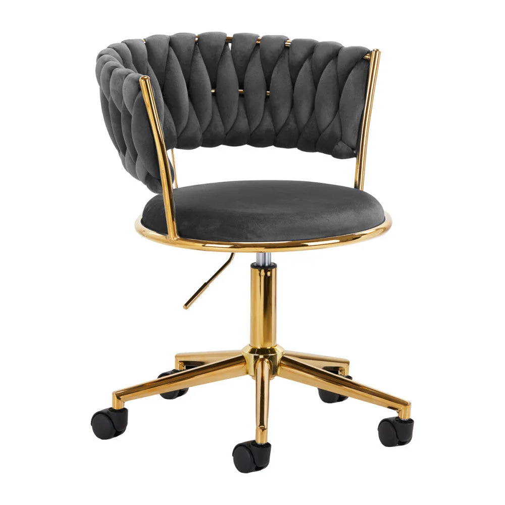 Sedia Girevole 4Rico Qs-Gw01G Grigia