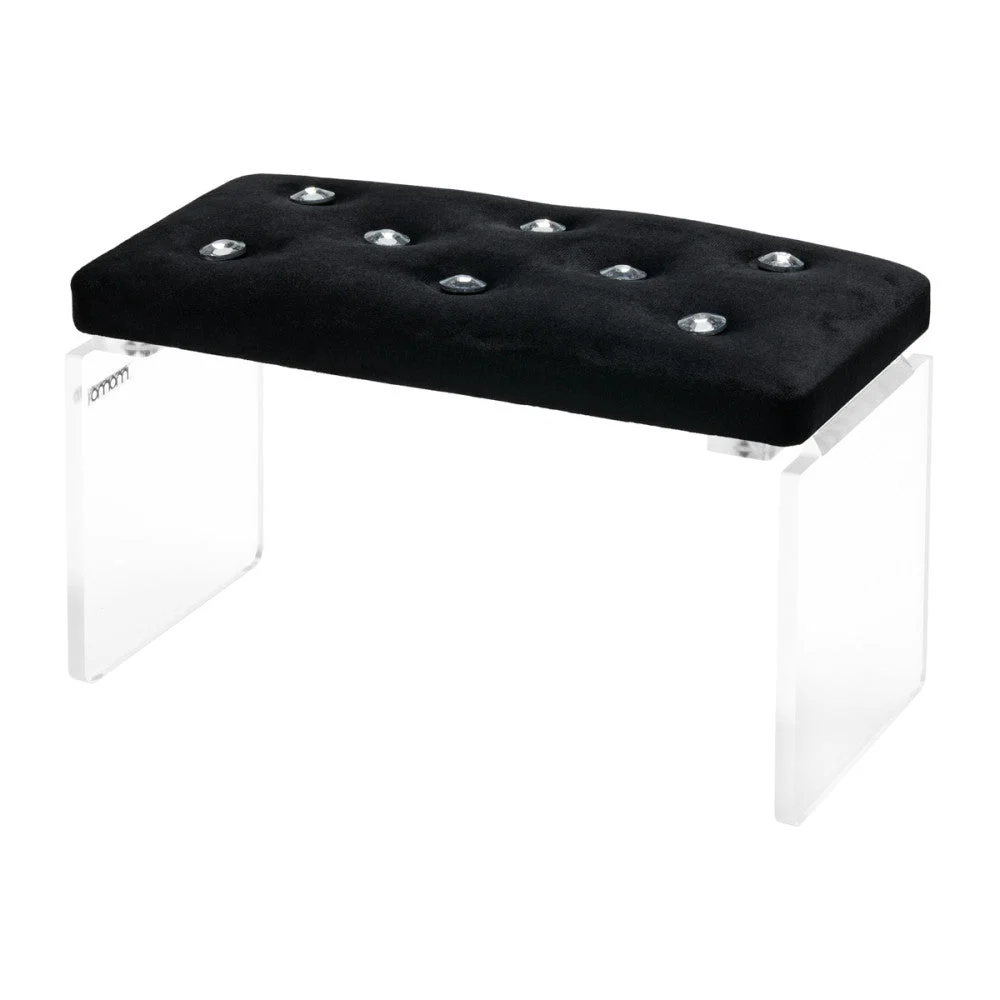 Supporto Manicure Momo Diamond Velour Nero