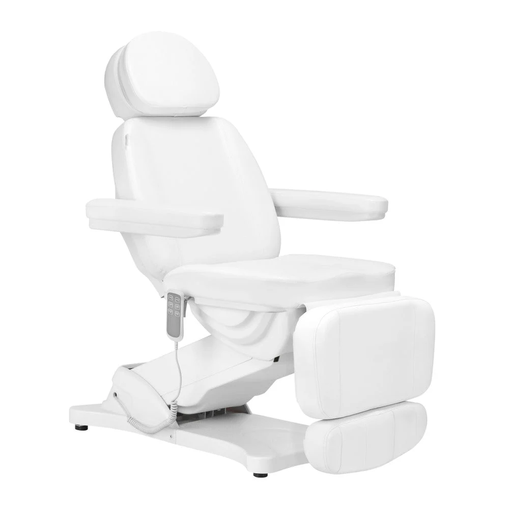Sedia Cosmetica Elettrica Sillon Classic 3 Motori Bianca