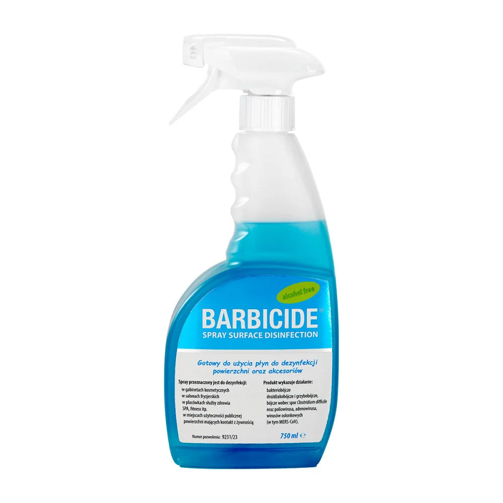 Spray Barbicida Per La Disinfezione Di Tutte Le Superfici, 750 Ml Inodore