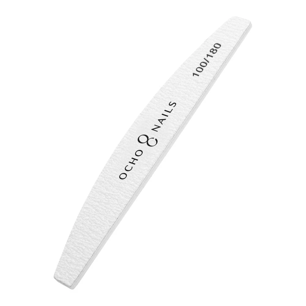Ocho Nails Lima A Mezzaluna 100/180 10 Pezzi