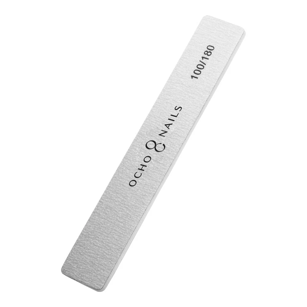 Ocho Nails Lima Larga E Dritta 100/180 10 Pezzi