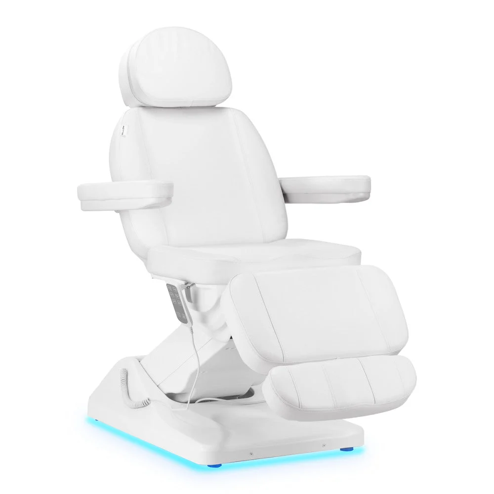 Sedia Cosmetica Elettrica Sillon Luxury 3 Motori Bianca