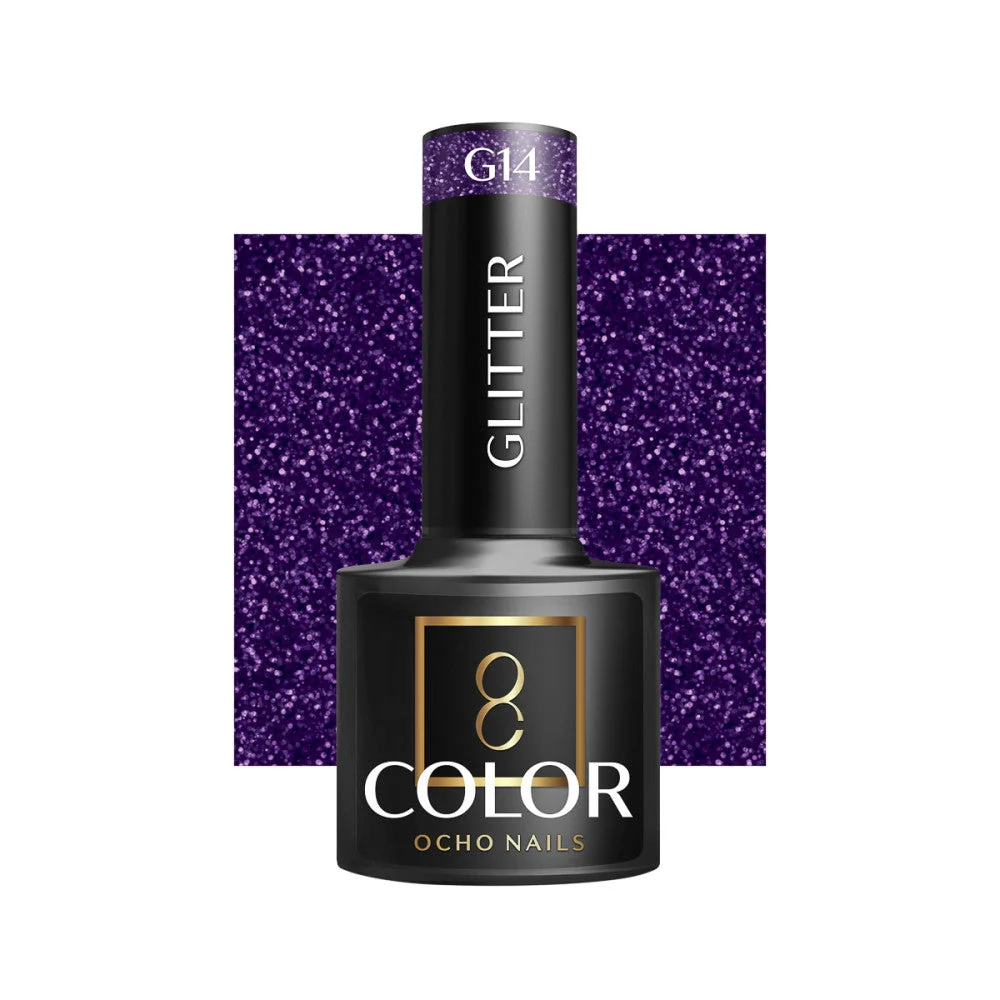Smalto Ocho Nails Hybrid Glitter G14 -5 G