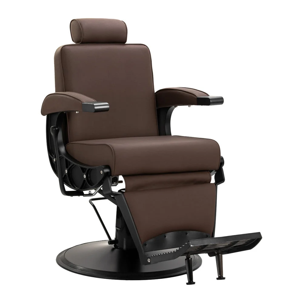 Gabbiano Continental Sedia Da Parrucchiere Marrone