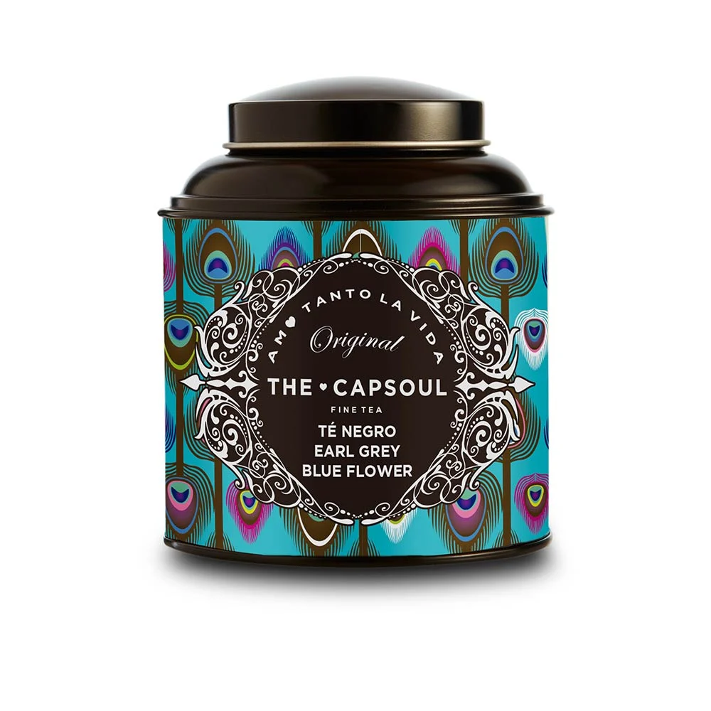 TÉ GRANEL negro earl grey blue flower